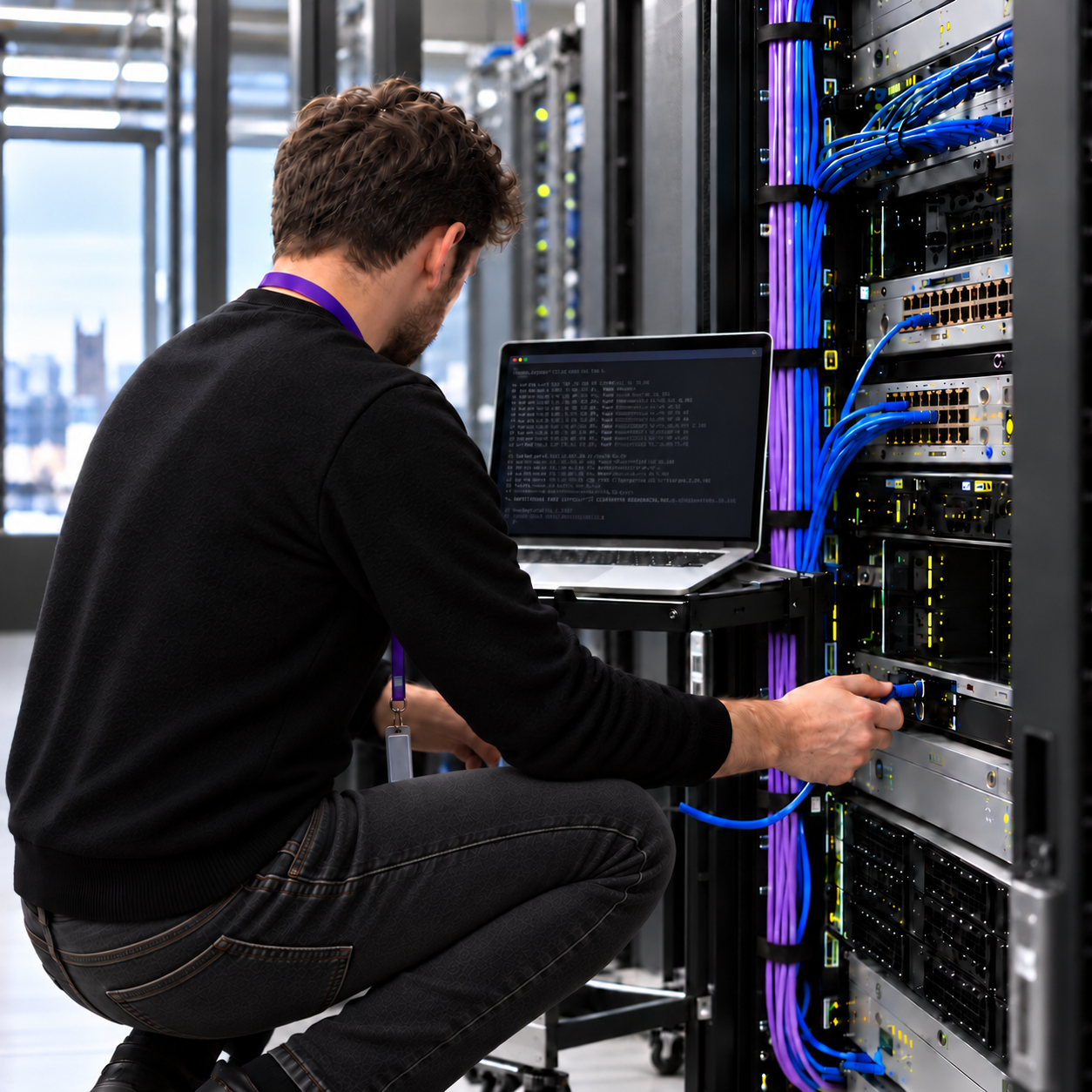 Configuring server connectivity with networking diagnostics